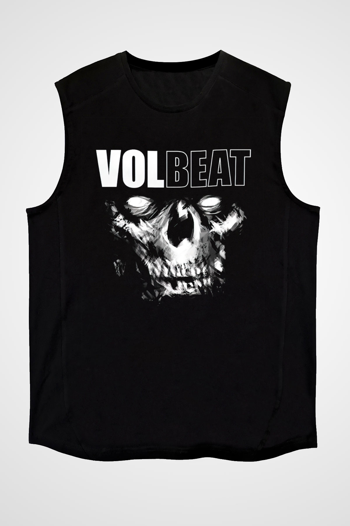 Volbeat Siyah Unisex Kolsuz Tişört