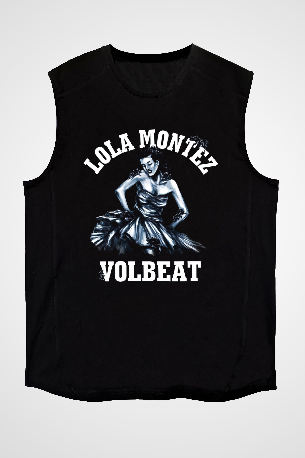 Volbeat Siyah Unisex Kolsuz Tişört