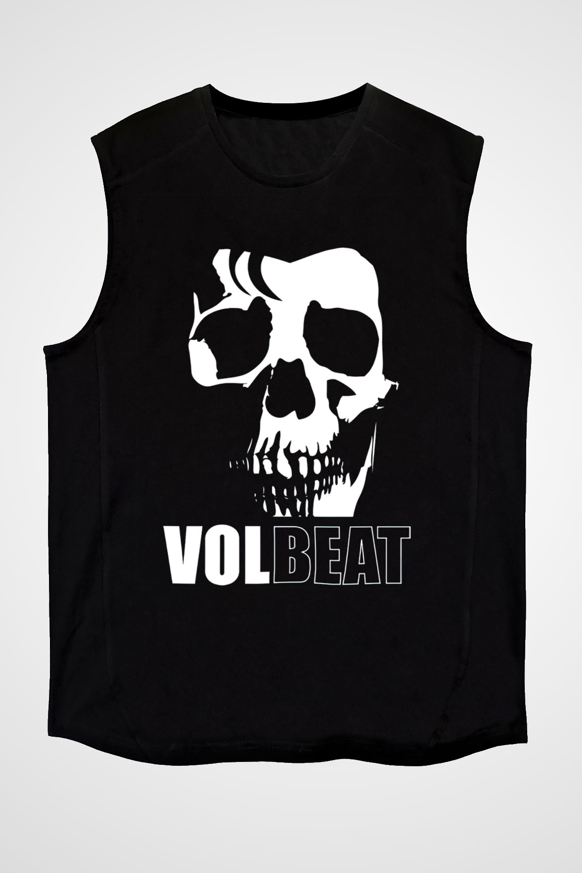 Volbeat Siyah Unisex Kolsuz Tişört