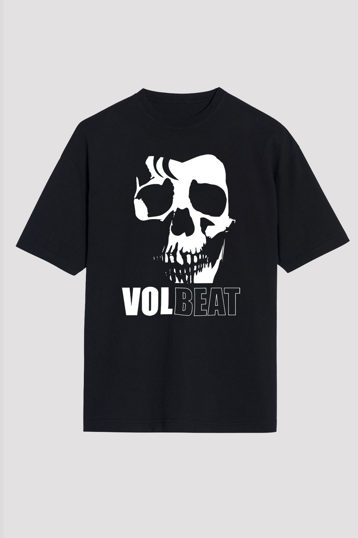 Volbeat Siyah Unisex Oversize Tişört T-Shirt