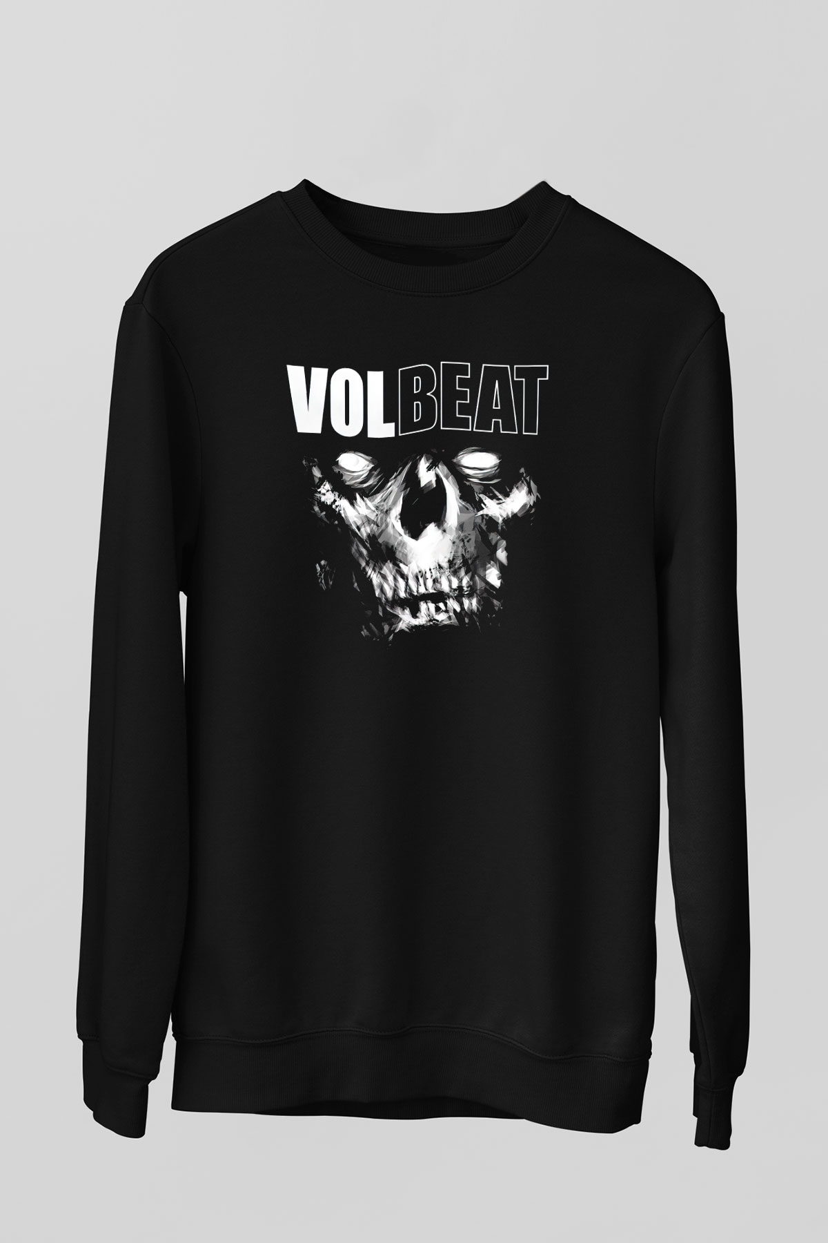 Volbeat Siyah Unisex Sweatshirt