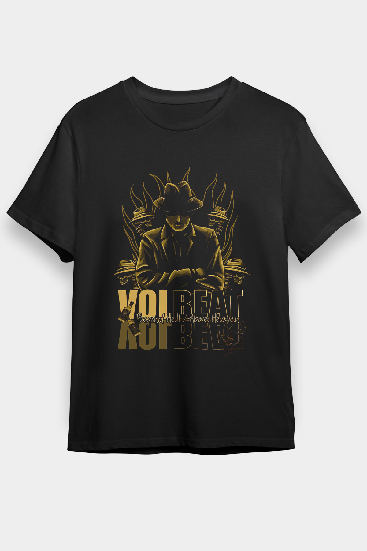 Volbeat Black Unisex Tee - STREETWEAR