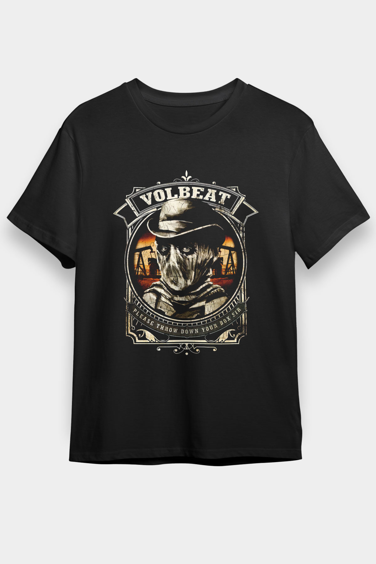 Volbeat Black Unisex Tee - STREETWEAR