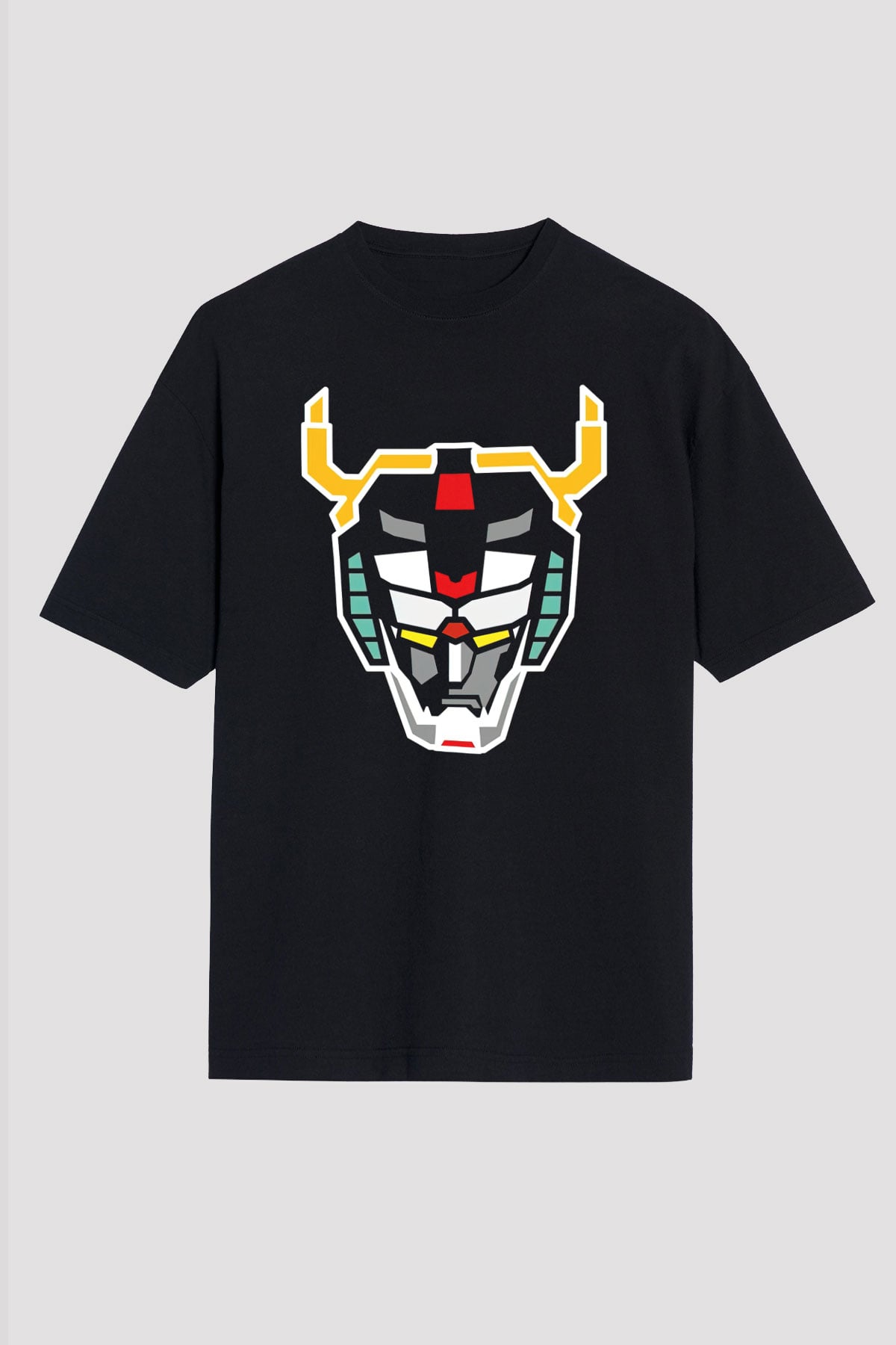 Voltron Siyah Unisex Oversize Tişört