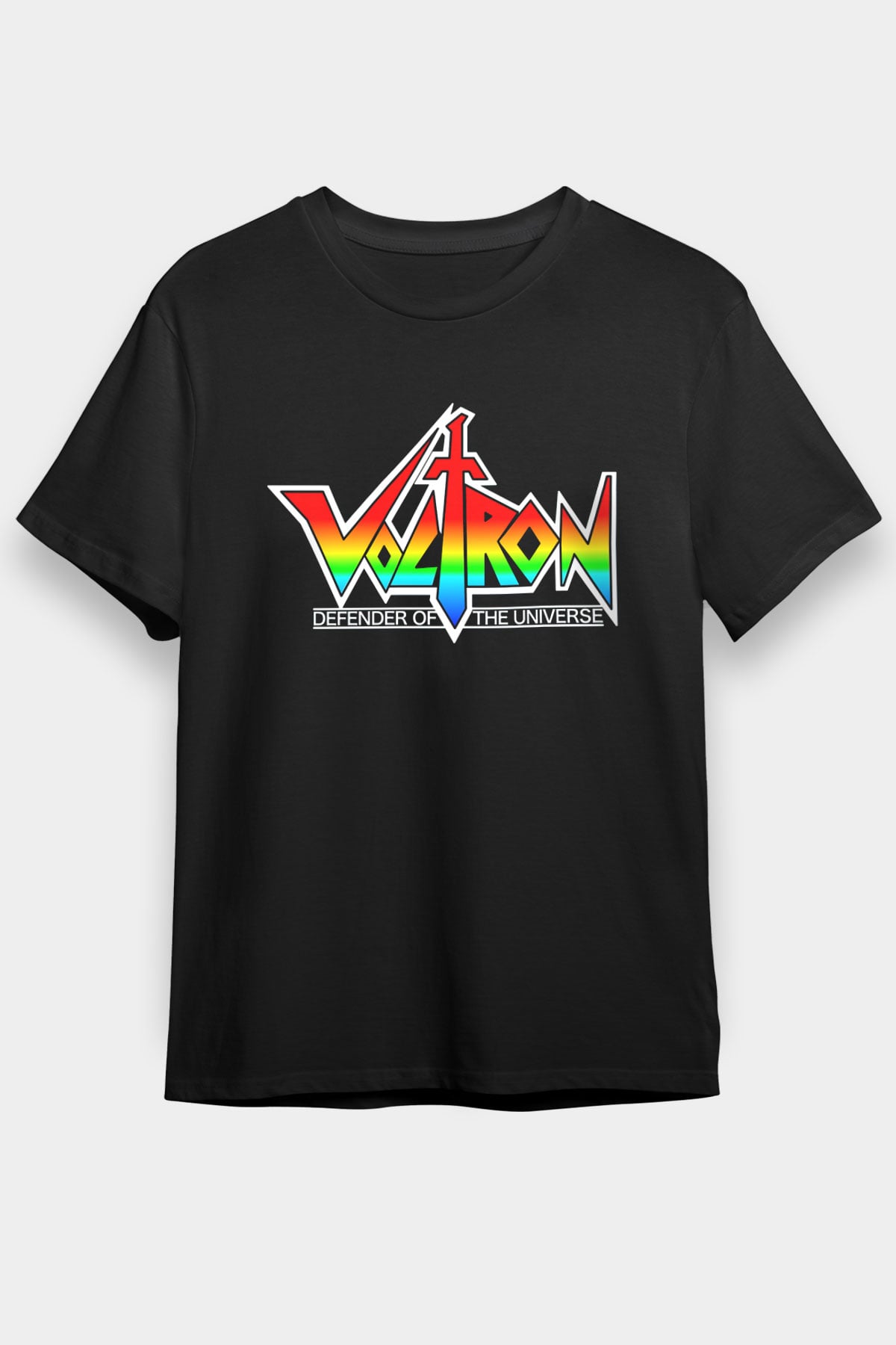 Voltron Siyah Unisex Tişört