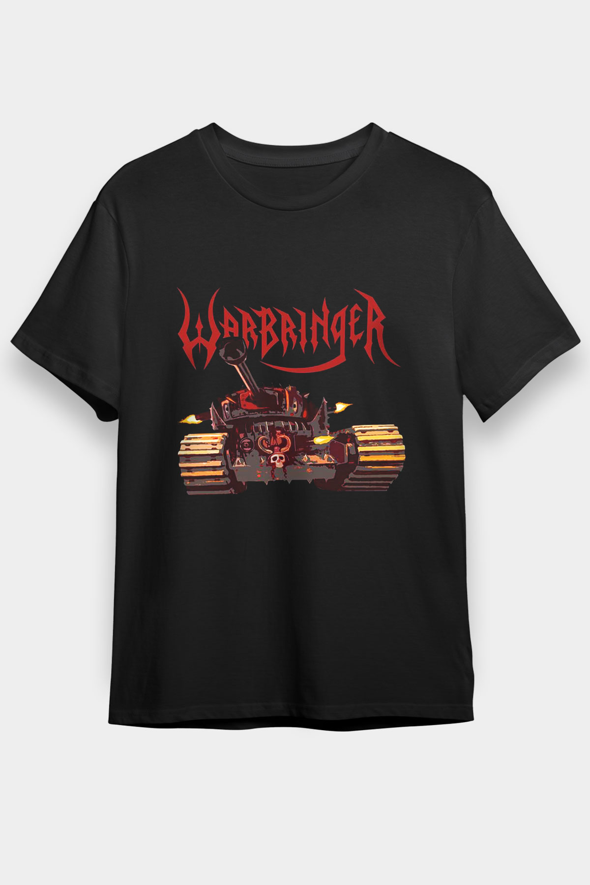 Warbringer Black Unisex Tee - STREETWEAR