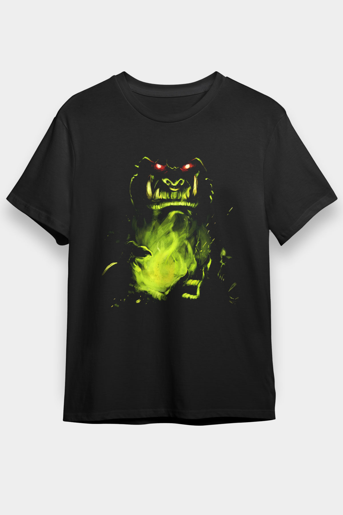 Warcraft Siyah Unisex Graphic Tee - STREETWEAR