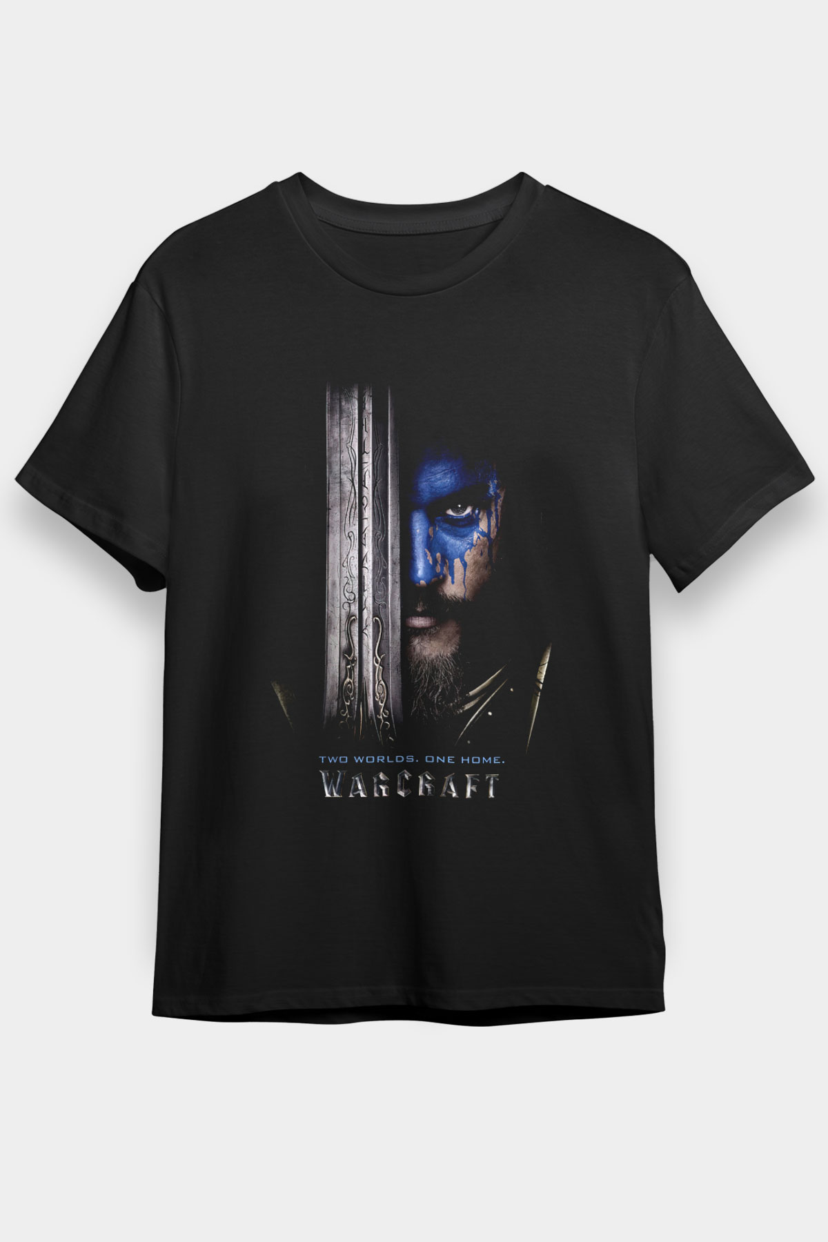 Warcraft Siyah Unisex Graphic Tee - STREETWEAR