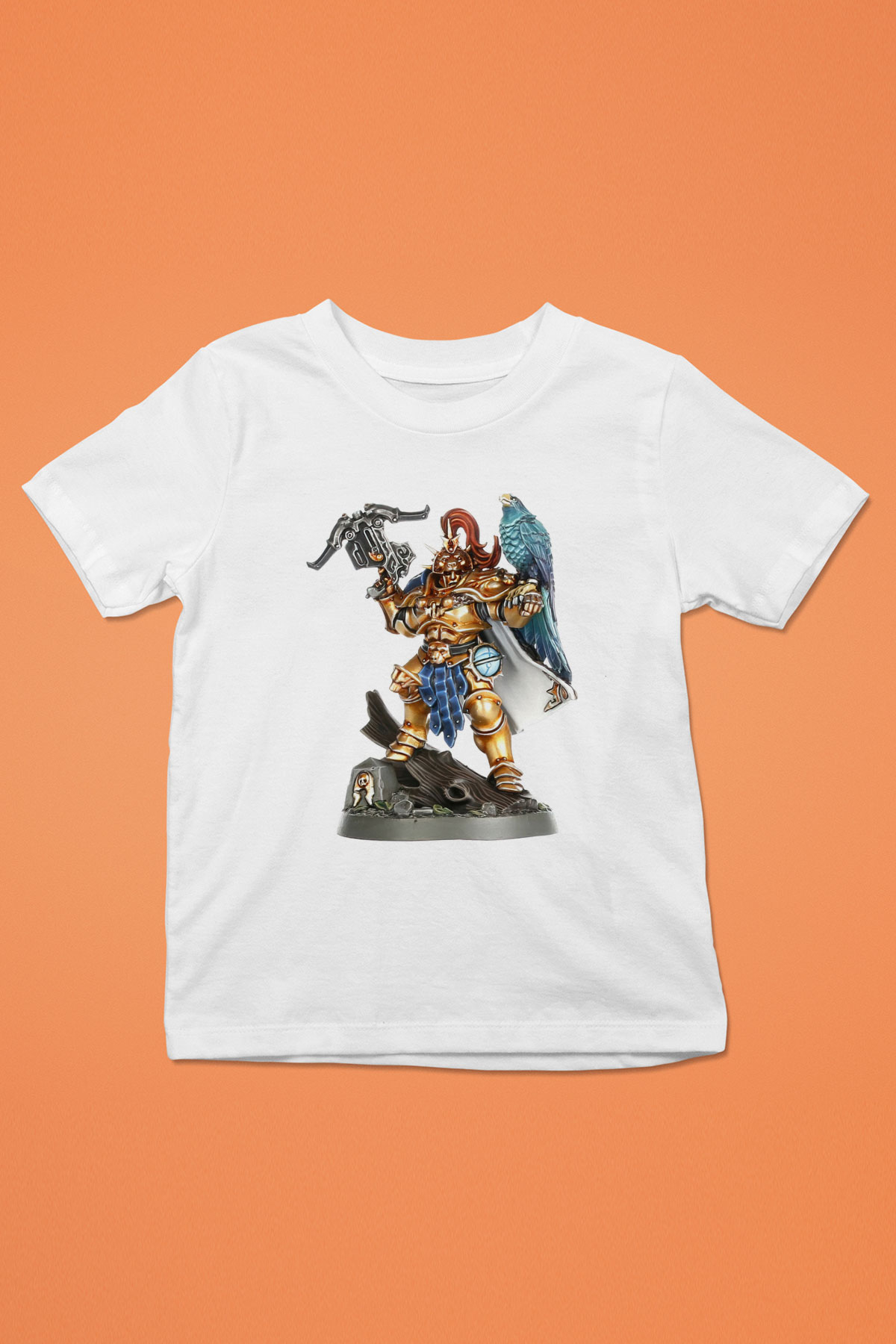 Warhammer Beyaz Unisex Çocuk Tişört