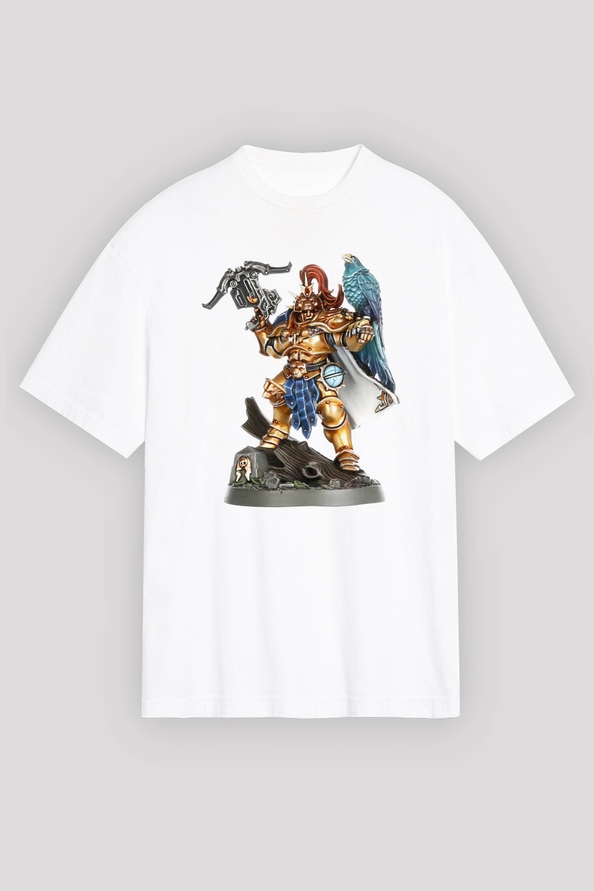 Warhammer Beyaz Unisex Tişört T-Shirt