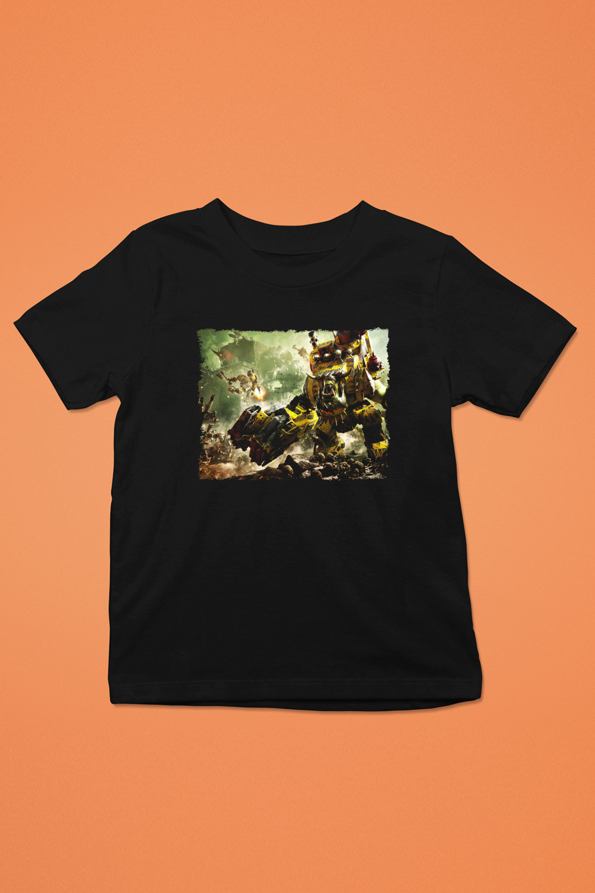 Warhammer Siyah Unisex Çocuk Tişört