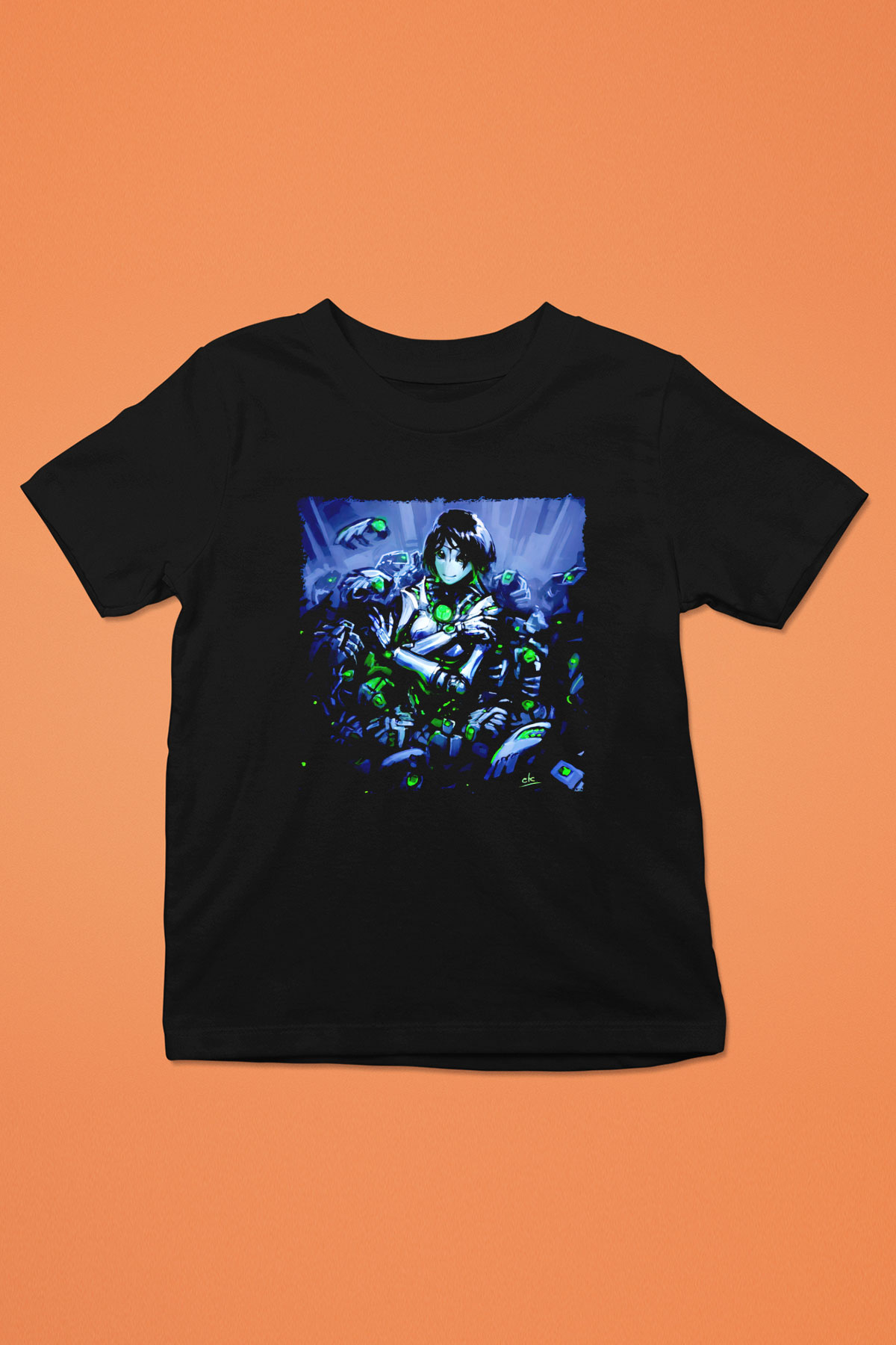 Warhammer Siyah Unisex Çocuk Tişört