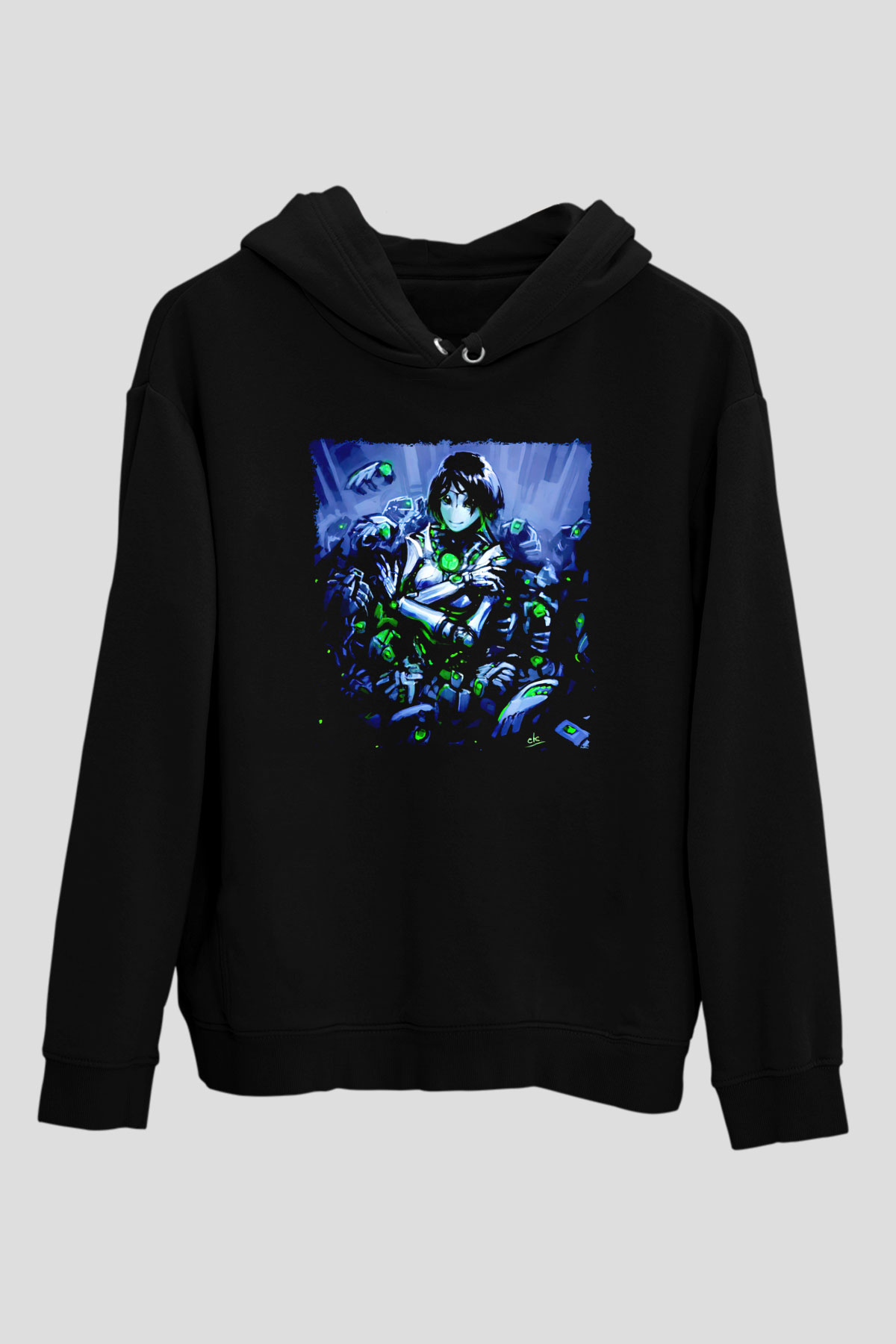 Warhammer Siyah Unisex Hoodie