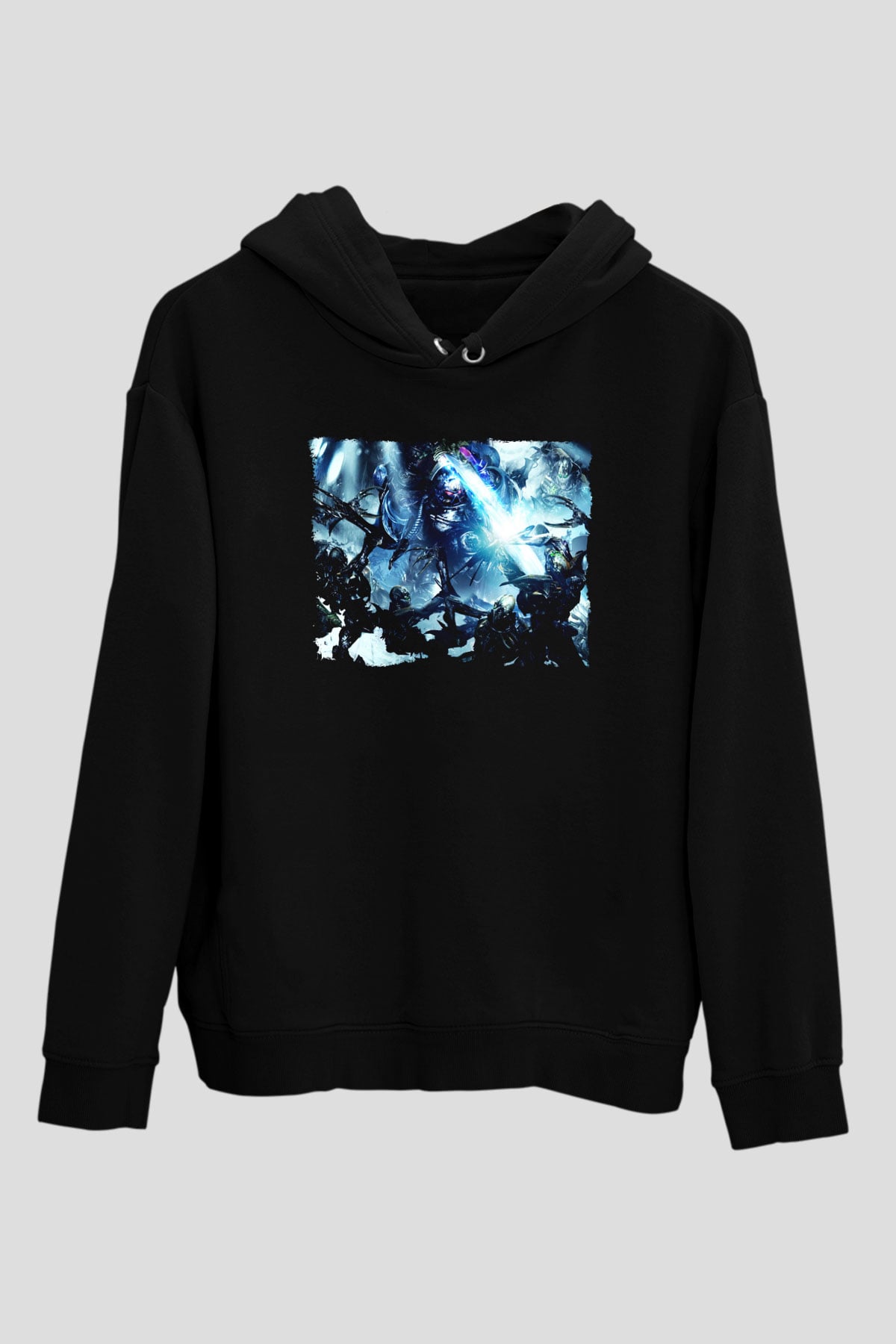 Warhammer Siyah Unisex Hoodie