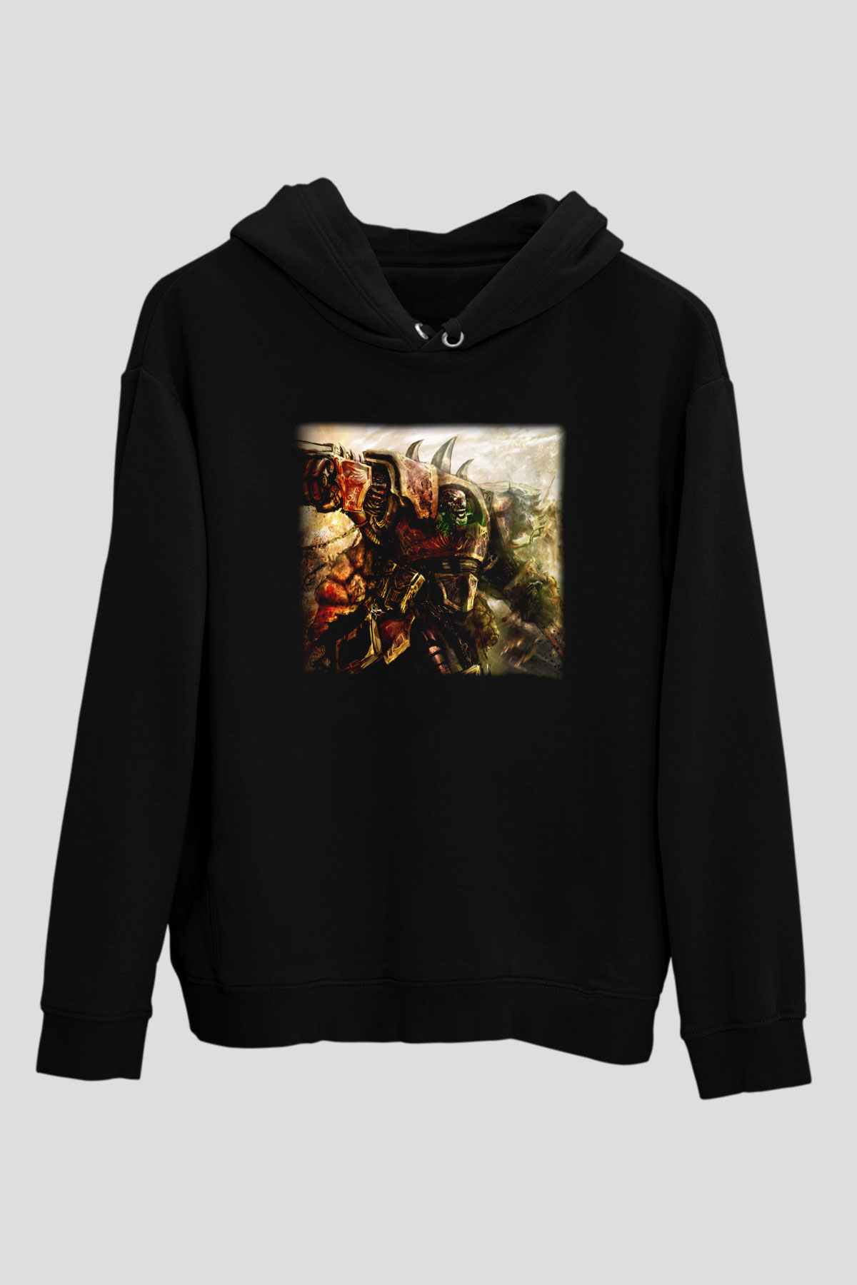 Warhammer Siyah Unisex Hoodie
