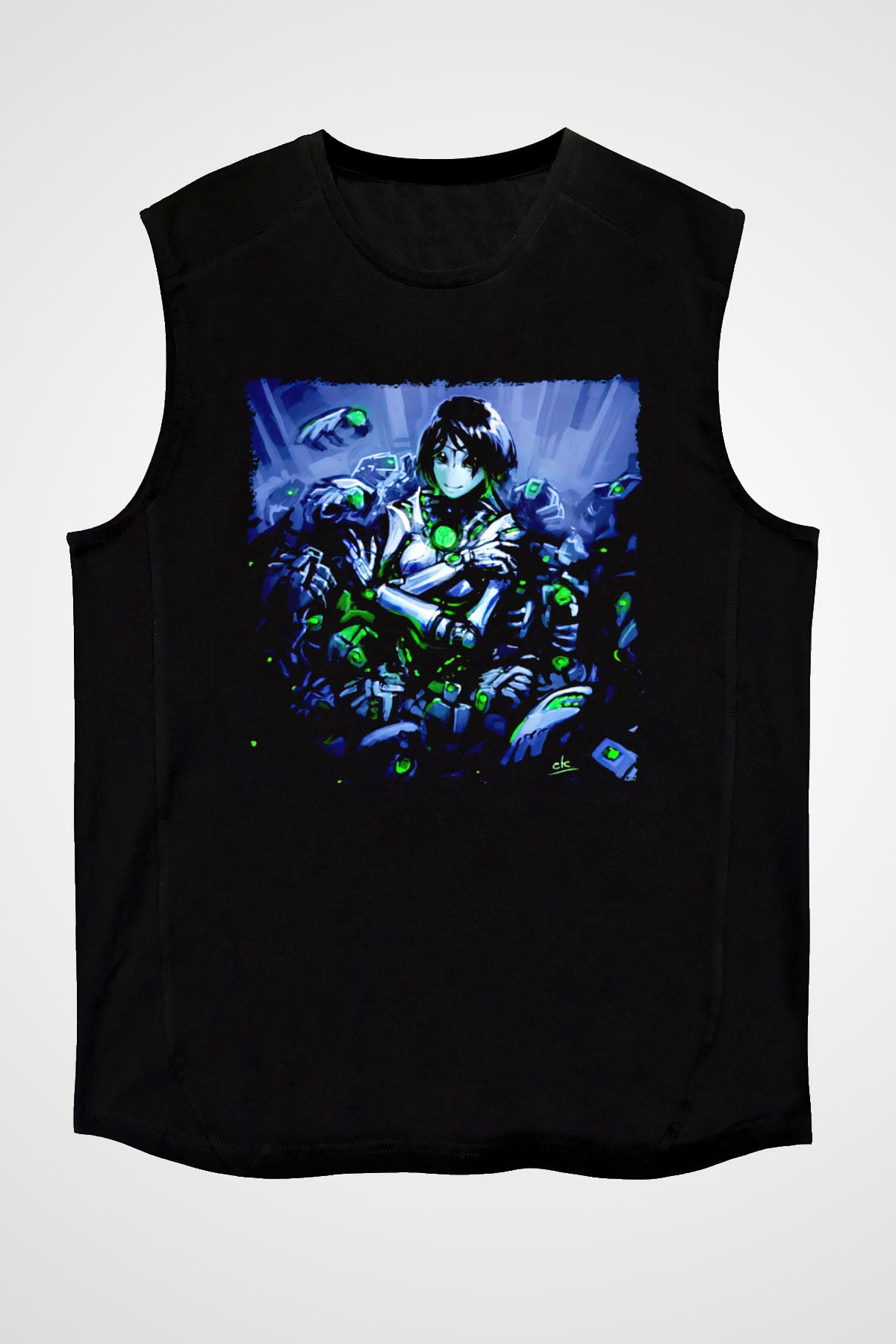Warhammer Siyah Unisex Kolsuz Tişört