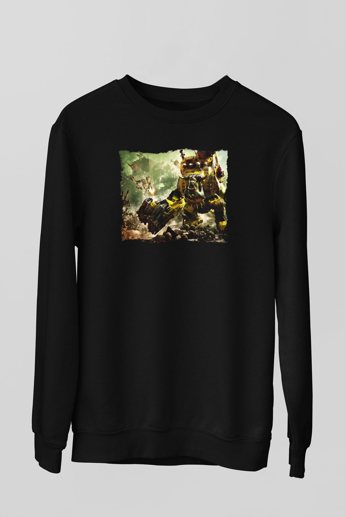 Warhammer Siyah Unisex Sweatshirt