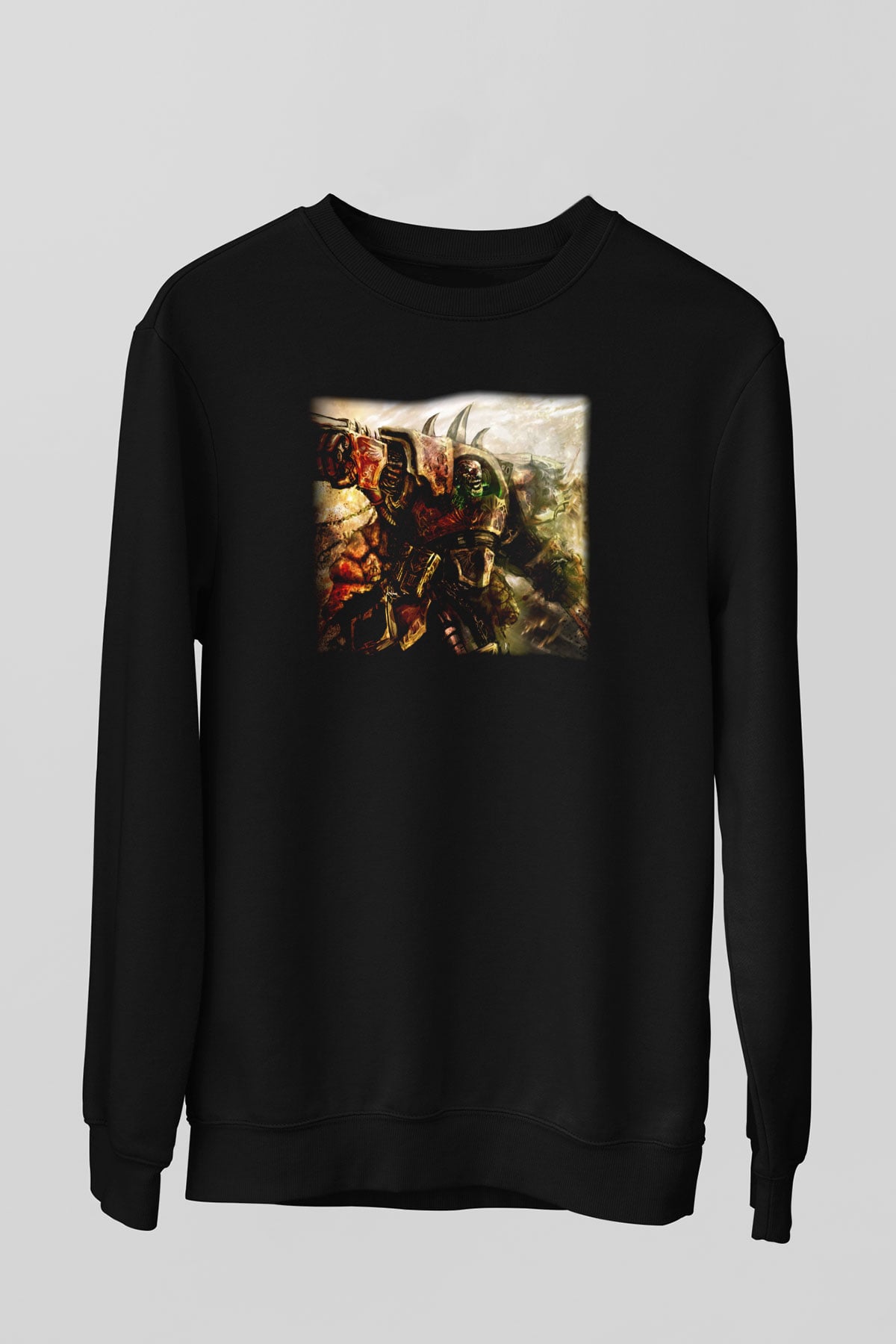 Warhammer Siyah Unisex Sweatshirt