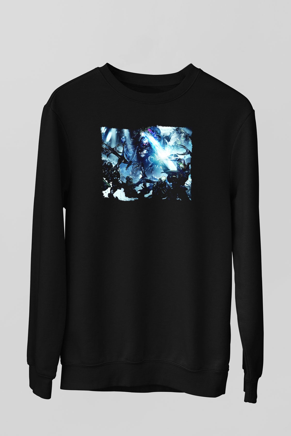 Warhammer Siyah Unisex Sweatshirt