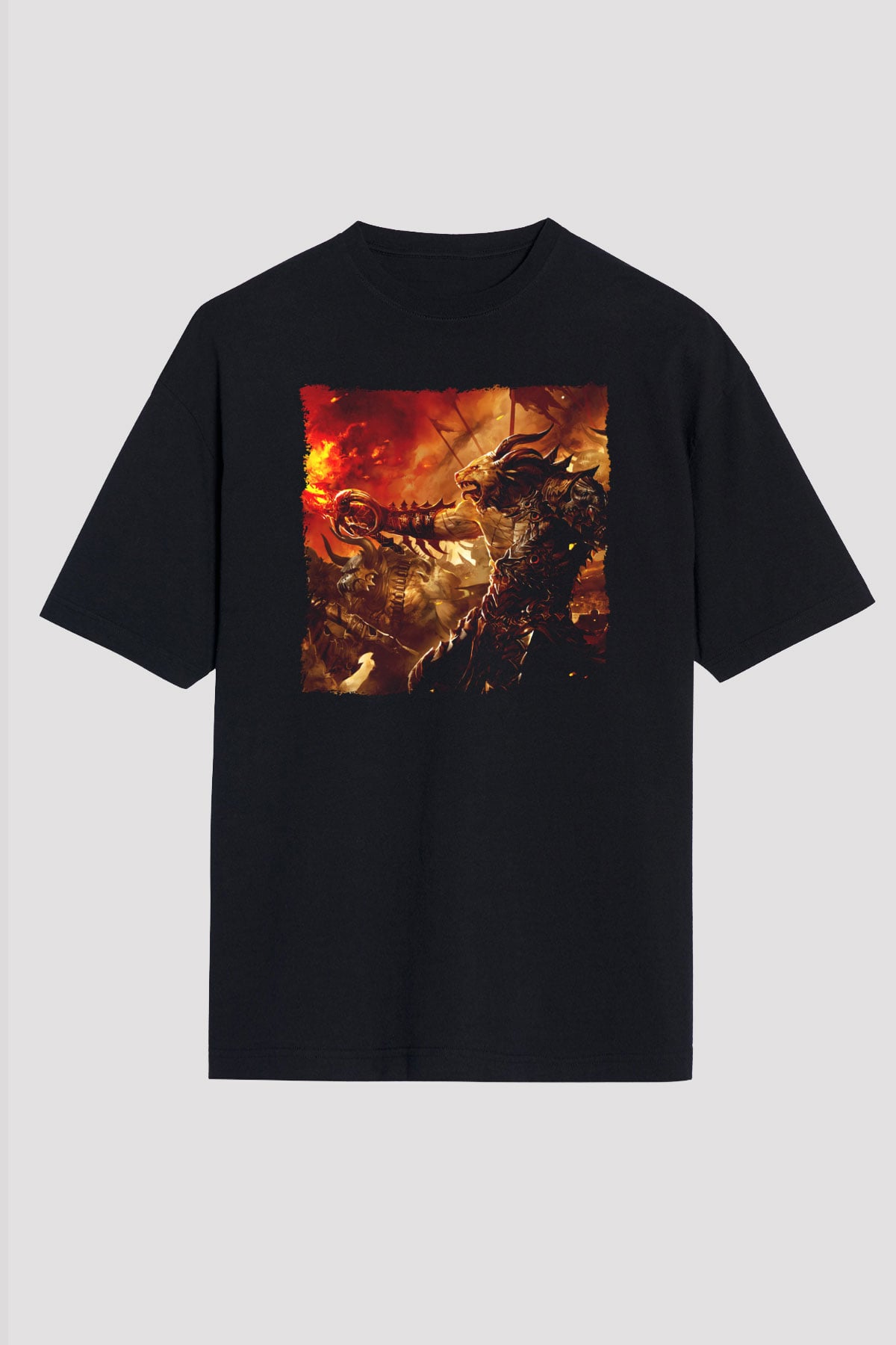 Warhammer Siyah Unisex Tişört T-Shirt