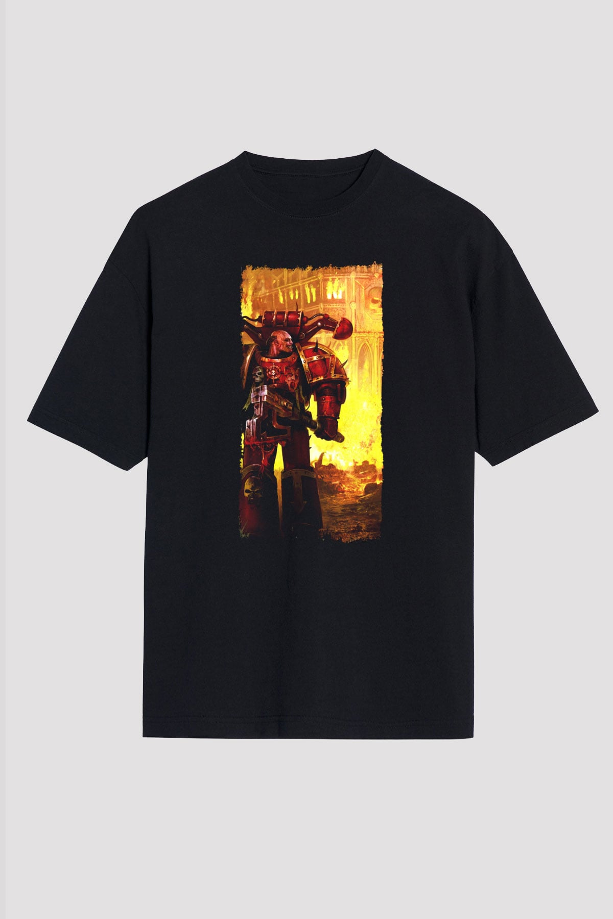 Warhammer Siyah Unisex Tişört T-Shirt