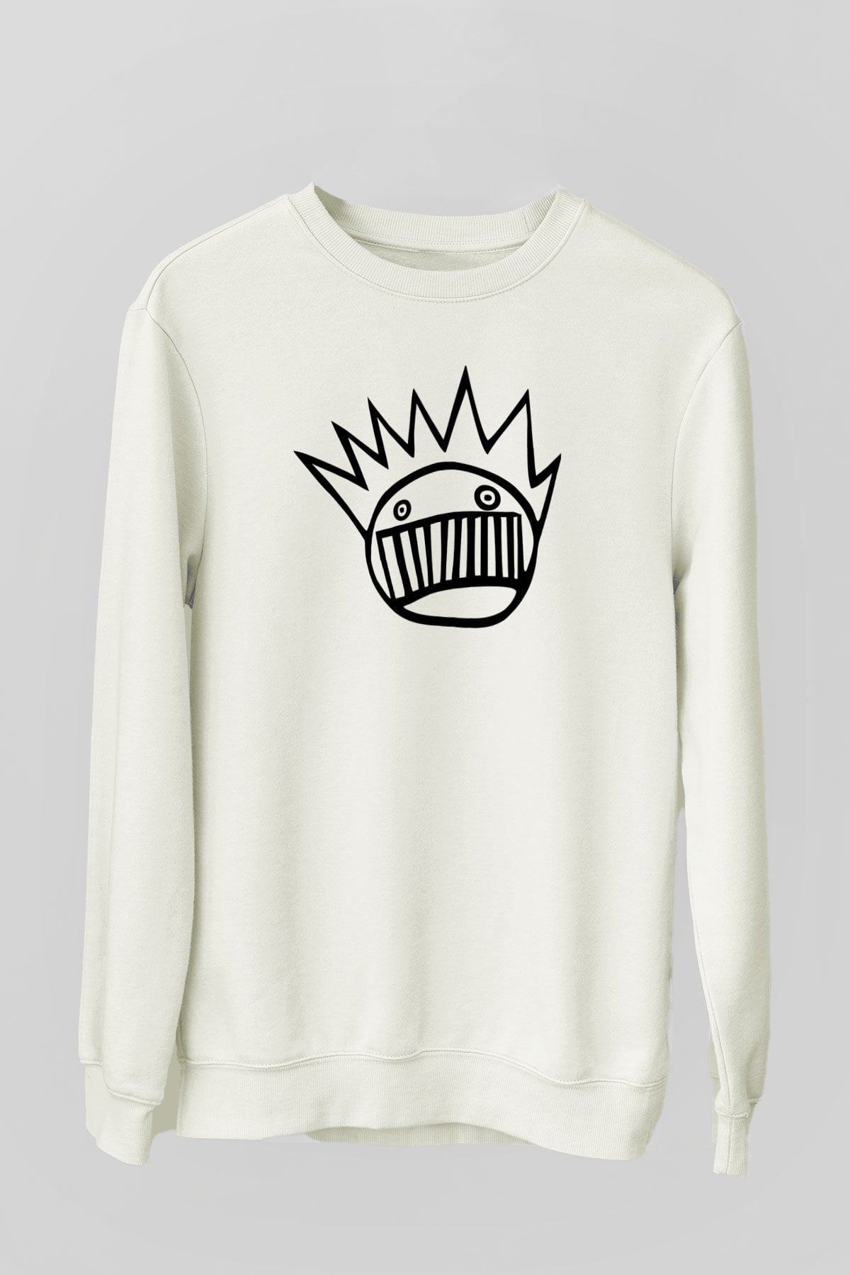 Ween Beyaz Unisex Sweatshirt