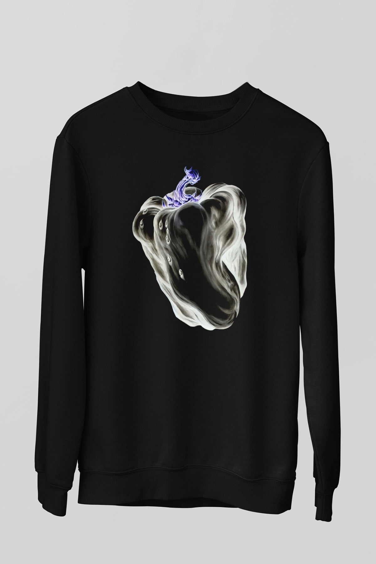 Ween Siyah Unisex Sweatshirt
