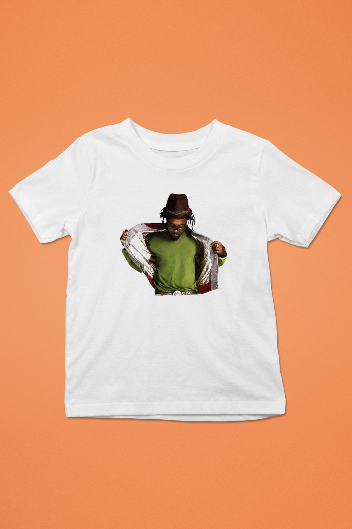 Will.I.Am Beyaz Unisex Çocuk Tişört