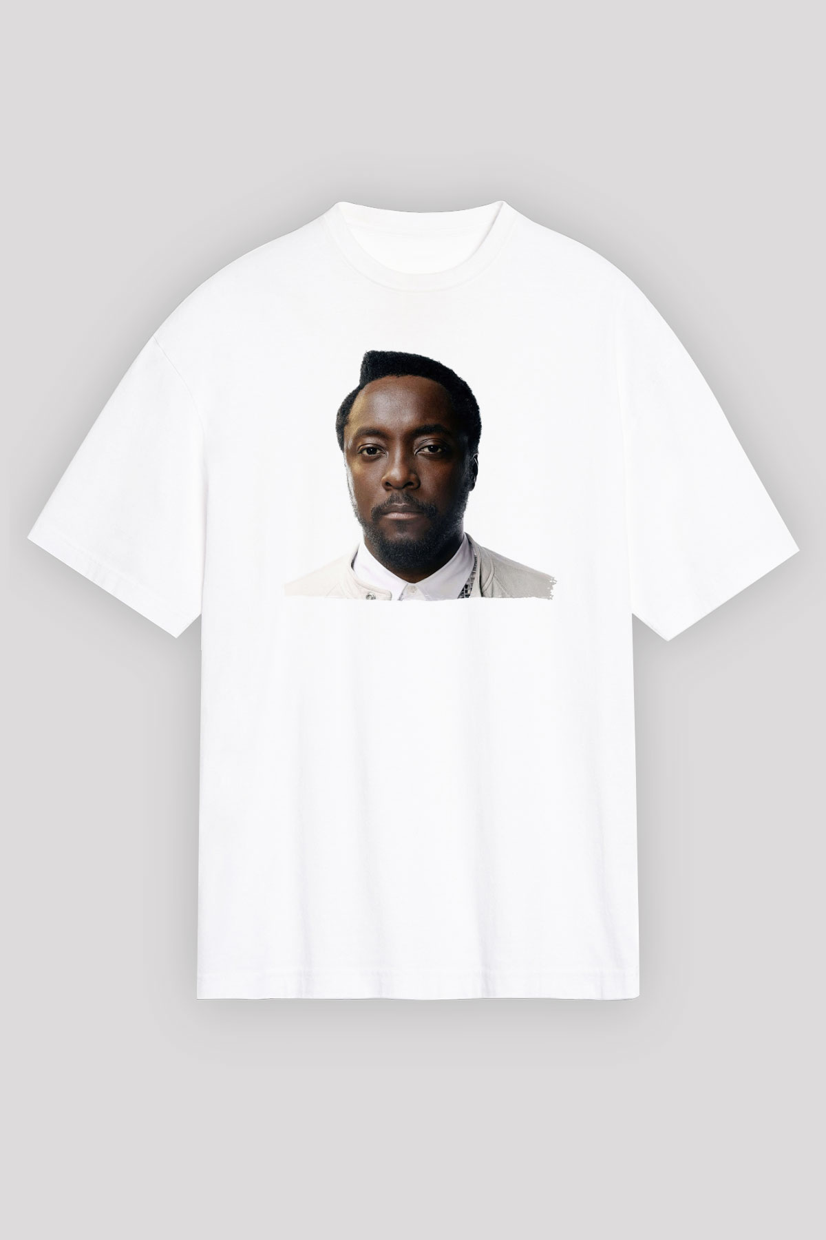 Will.I.Am Beyaz Unisex Tişört T-Shirt - TişörtFabrikası