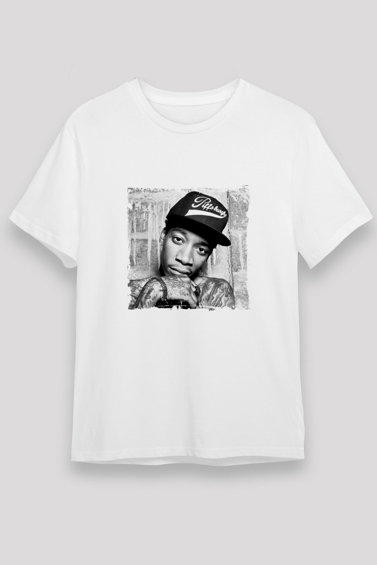 Wiz Khalifa Unisex White Graphic Tee - STREETWEAR