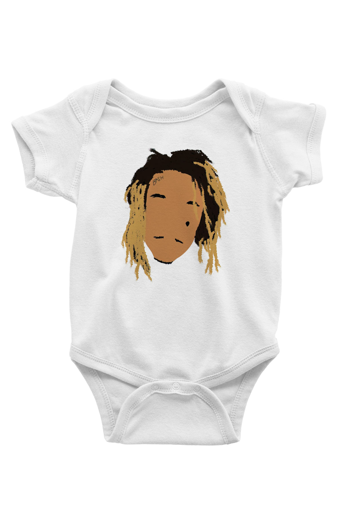 Wiz Khalifa Beyaz Bebek Body - Zıbın