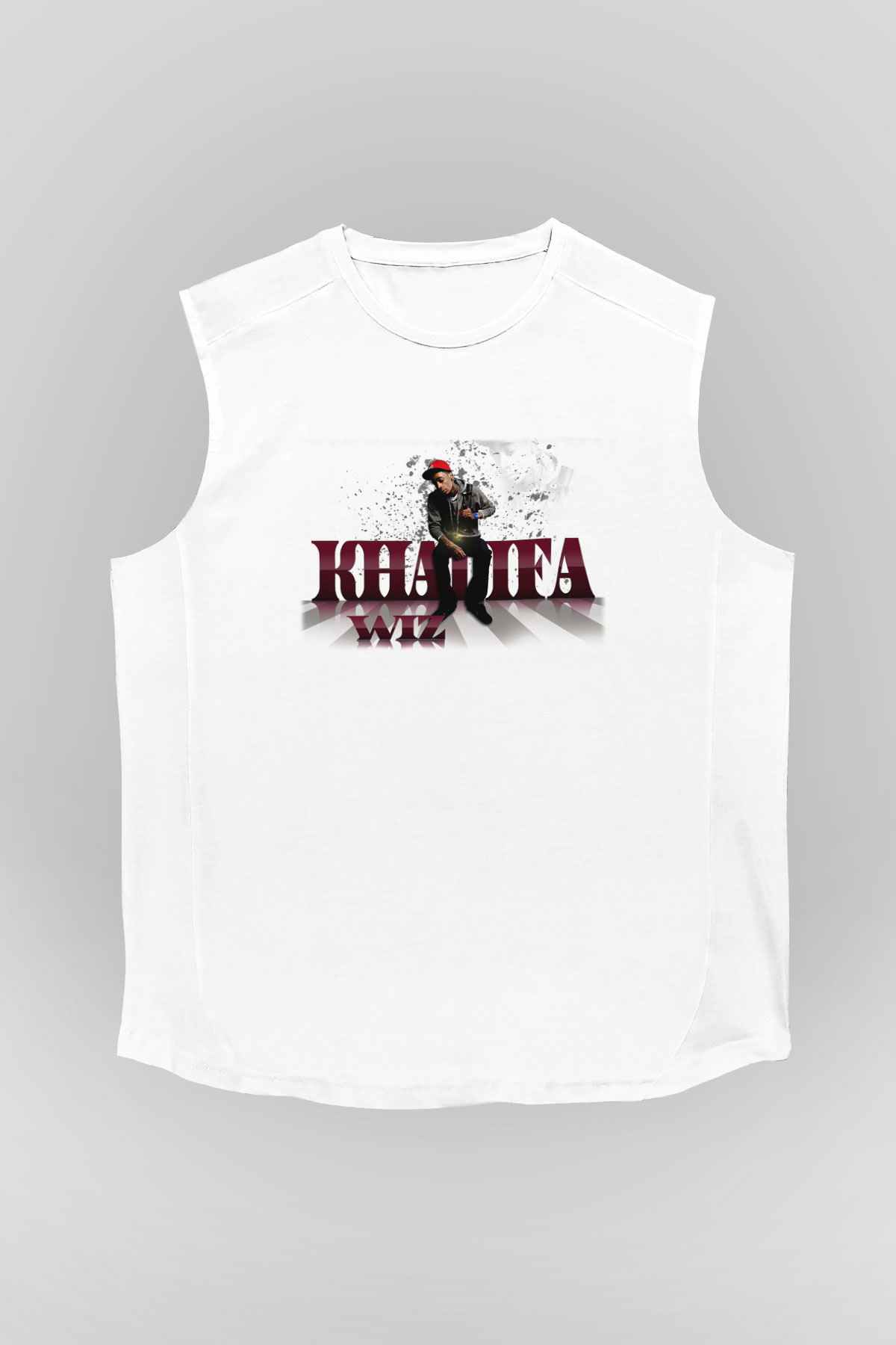 Wiz Khalifa Beyaz Unisex Kolsuz Tişört