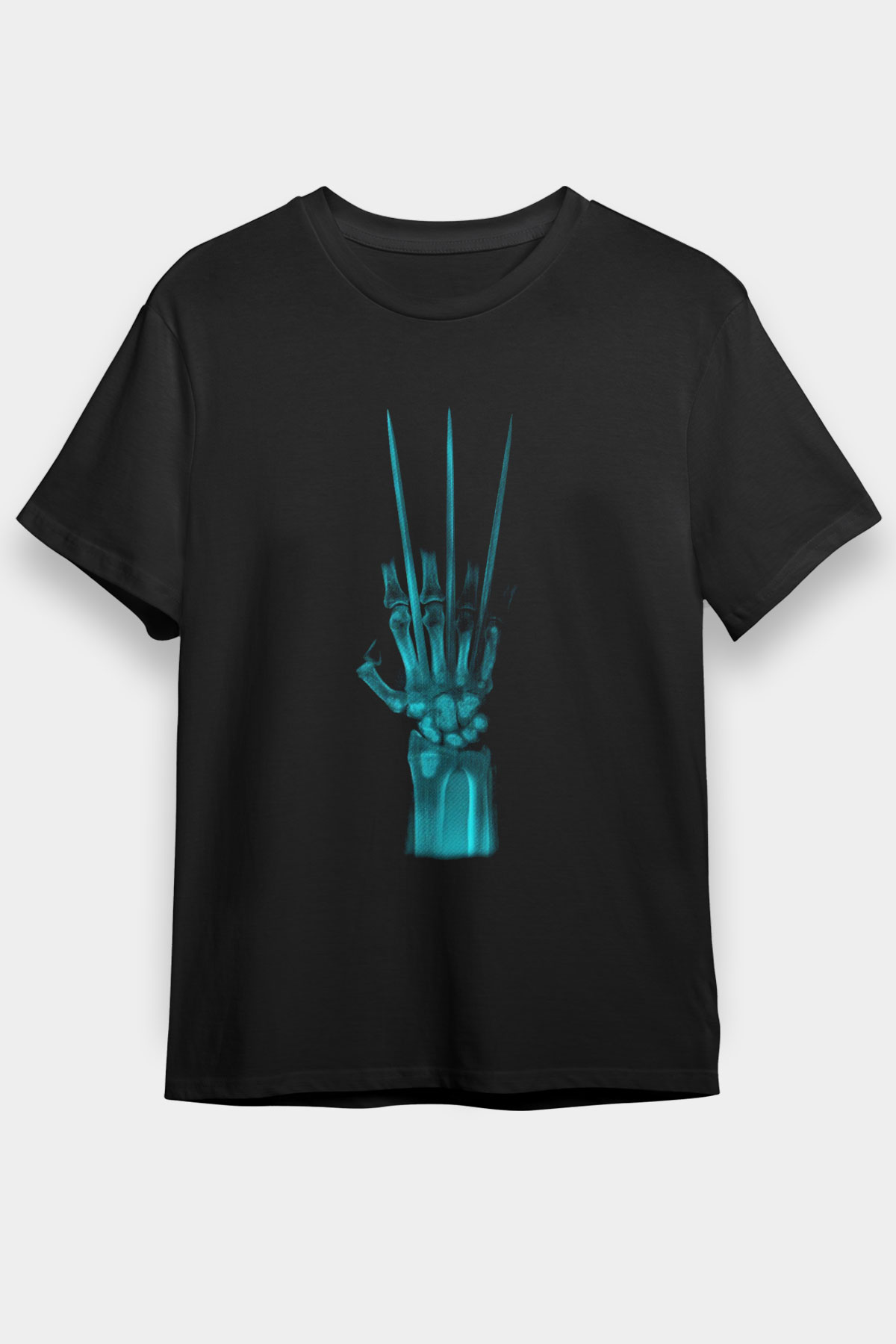 Wolverine Siyah Unisex Graphic Tee - STREETWEAR