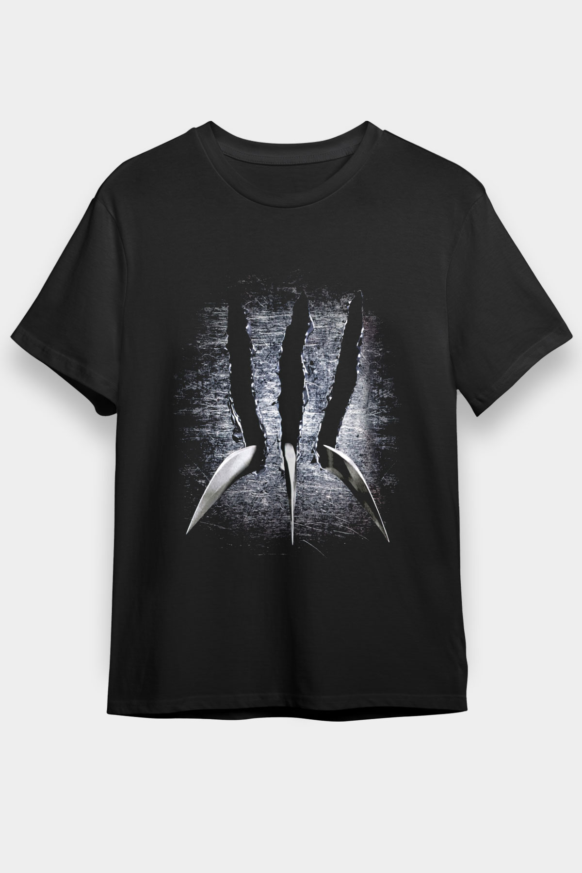 Wolverine Siyah Unisex Graphic Tee - STREETWEAR