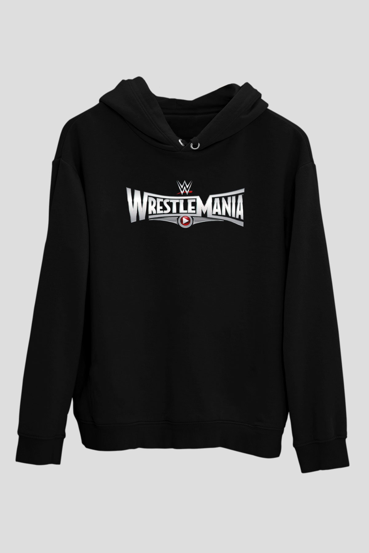 WrestleMania Siyah Unisex Hoodie