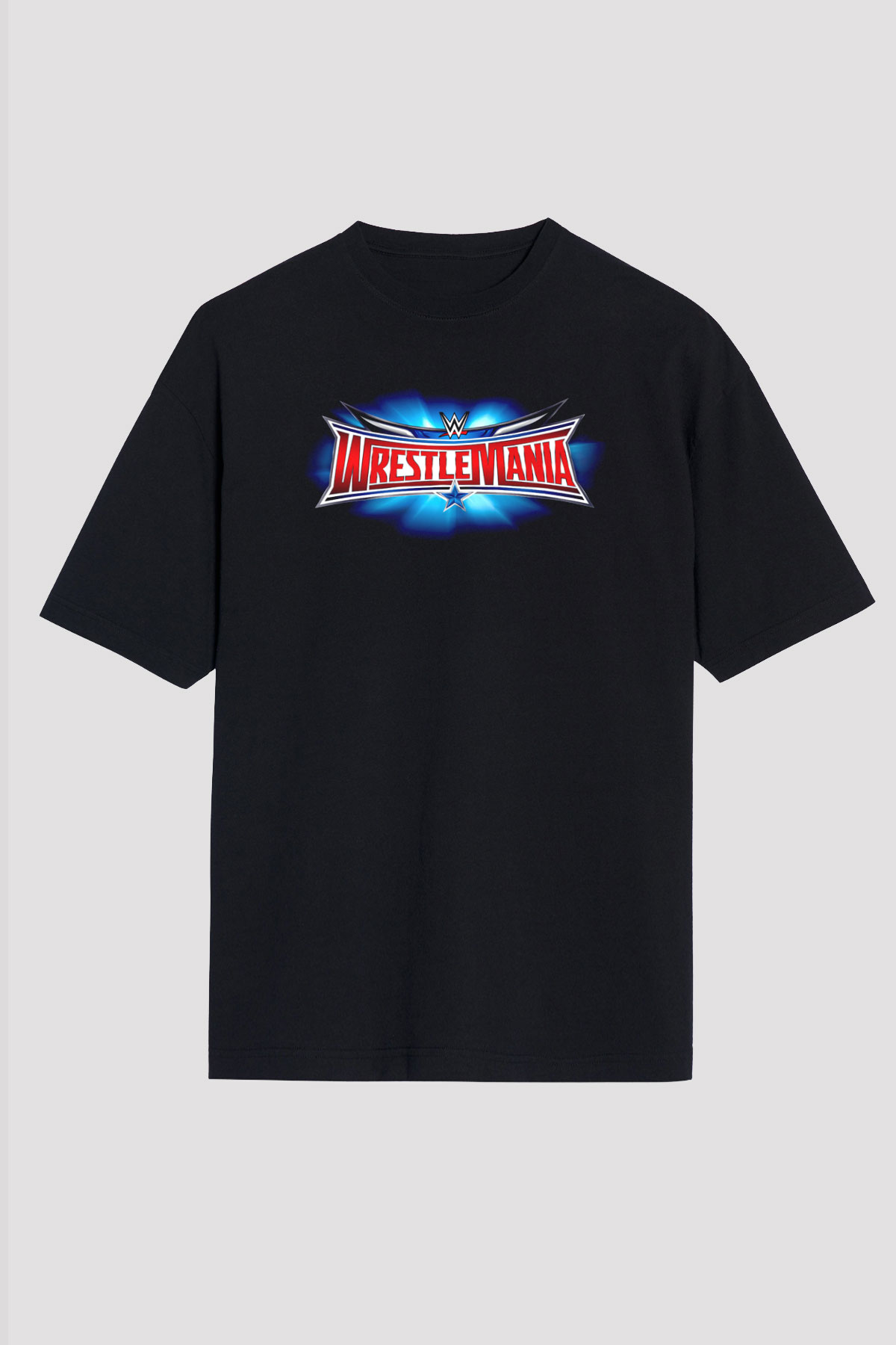 WrestleMania Siyah Unisex Tişört