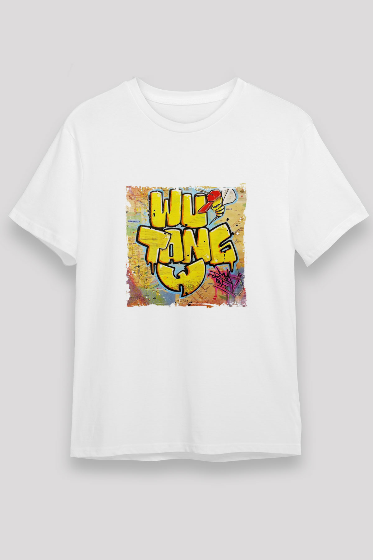 Wu-Tang Clan Unisex White Graphic Tee - STREETWEAR