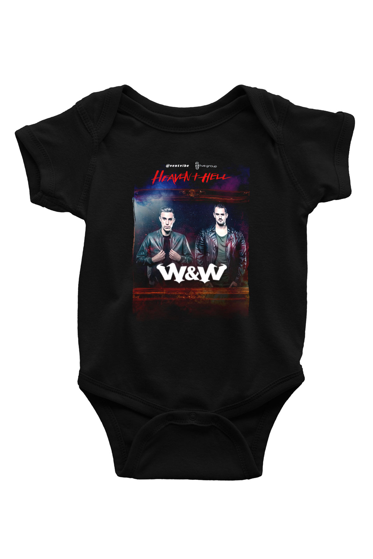 W&W Siyah Bebek Body - Zıbın