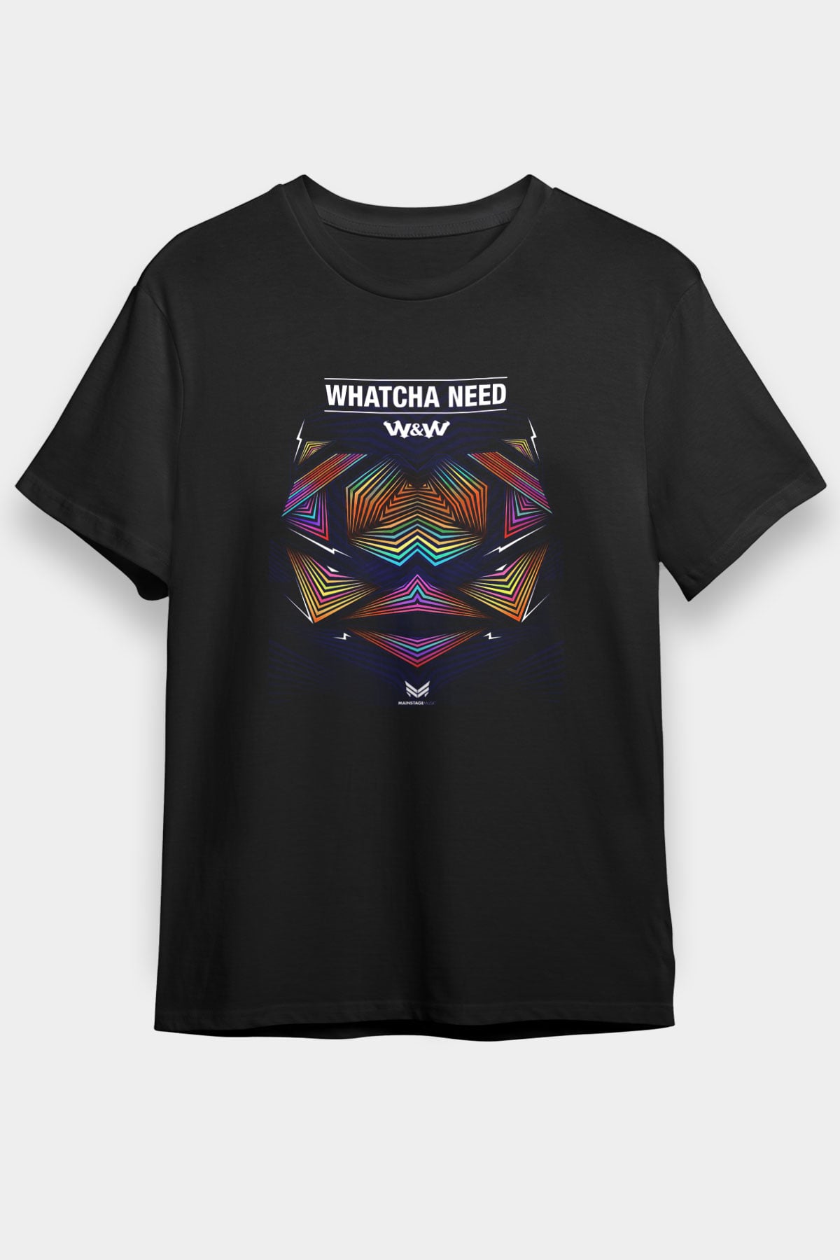 W&W Siyah Unisex Tişört T-Shirt - TişörtFabrikası
