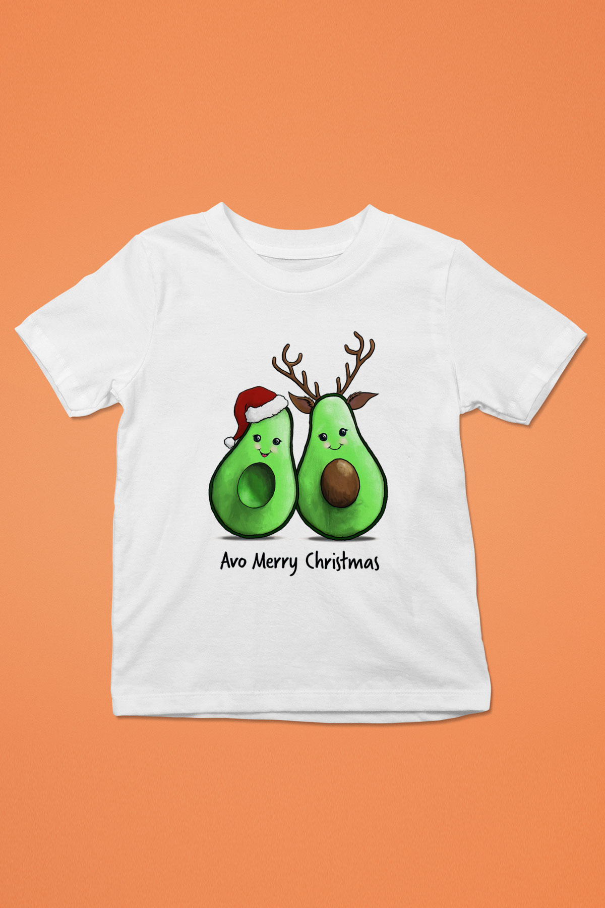 Yılbaşı Beyaz Unisex Çocuk Tişört