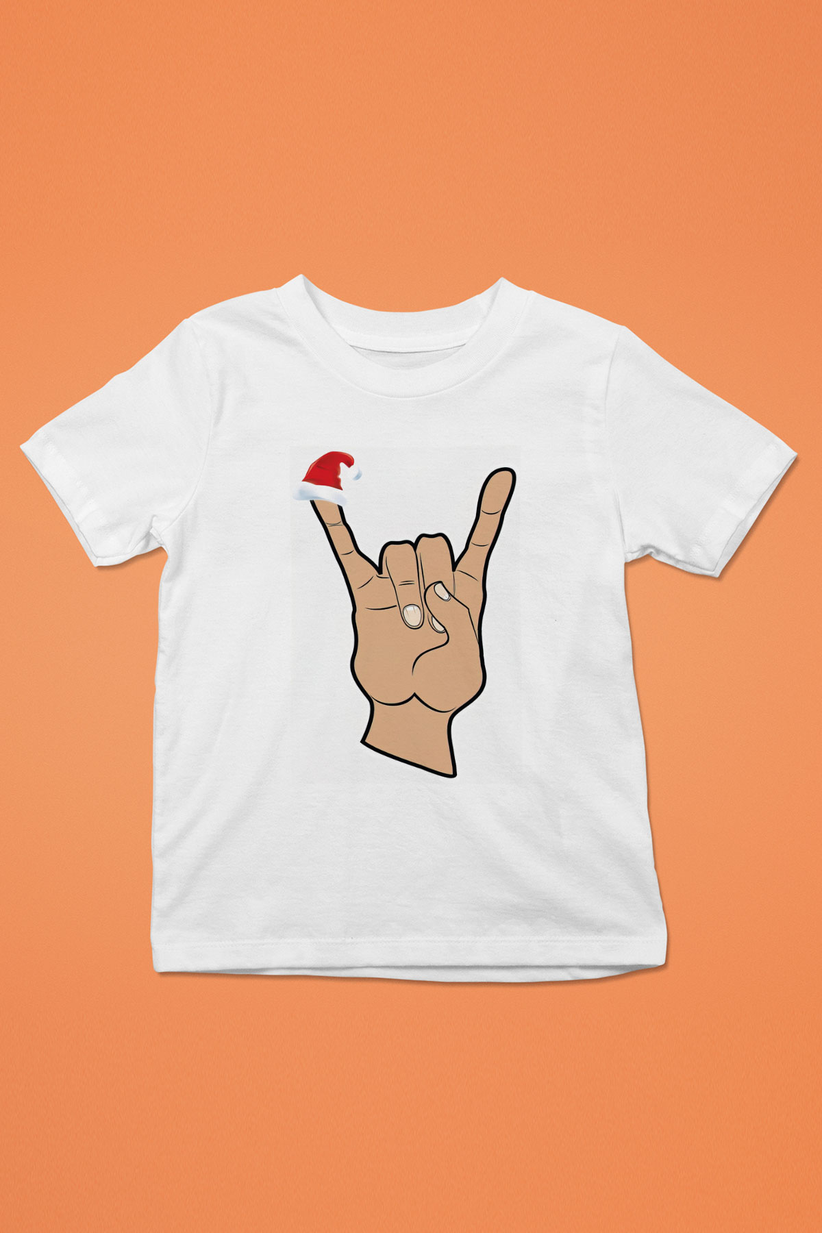 Yılbaşı Beyaz Unisex Çocuk Tişört