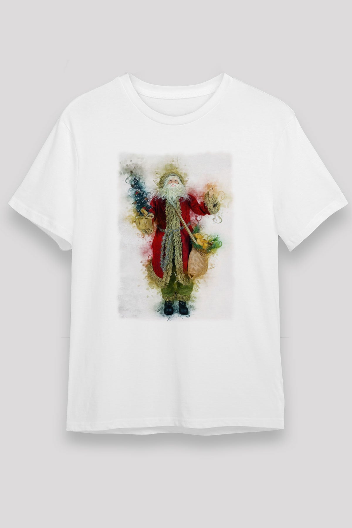 Yılbaşı Beyaz Unisex Tişört T-Shirt - TişörtFabrikası