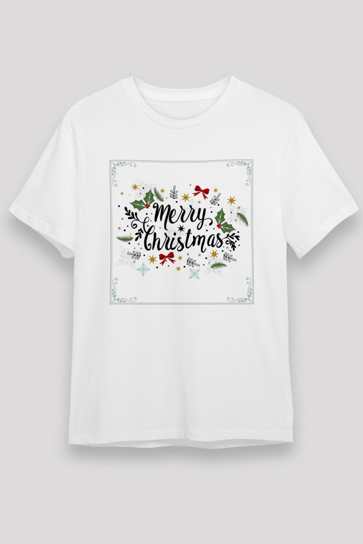 Yılbaşı Beyaz Unisex Tişört T-Shirt - TişörtFabrikası