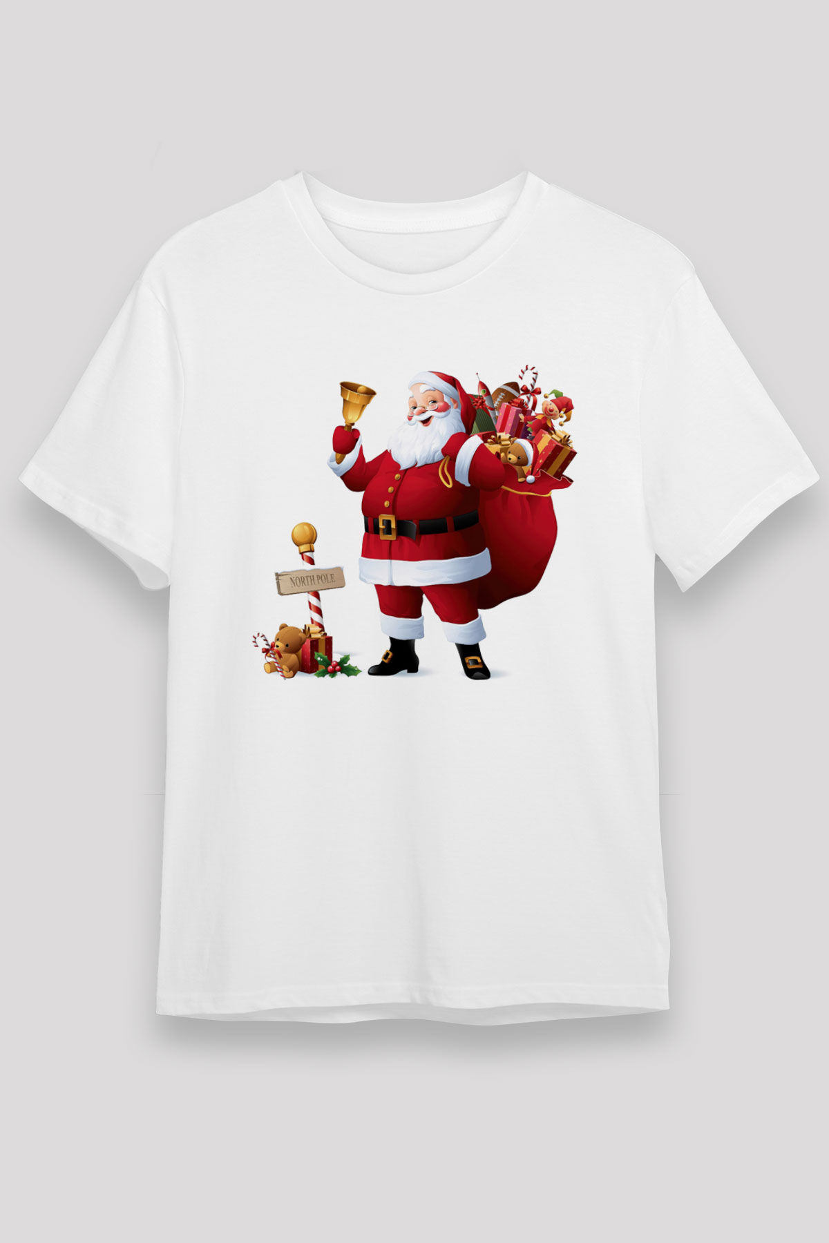 Yılbaşı Beyaz Unisex Tişört T-Shirt - TişörtFabrikası