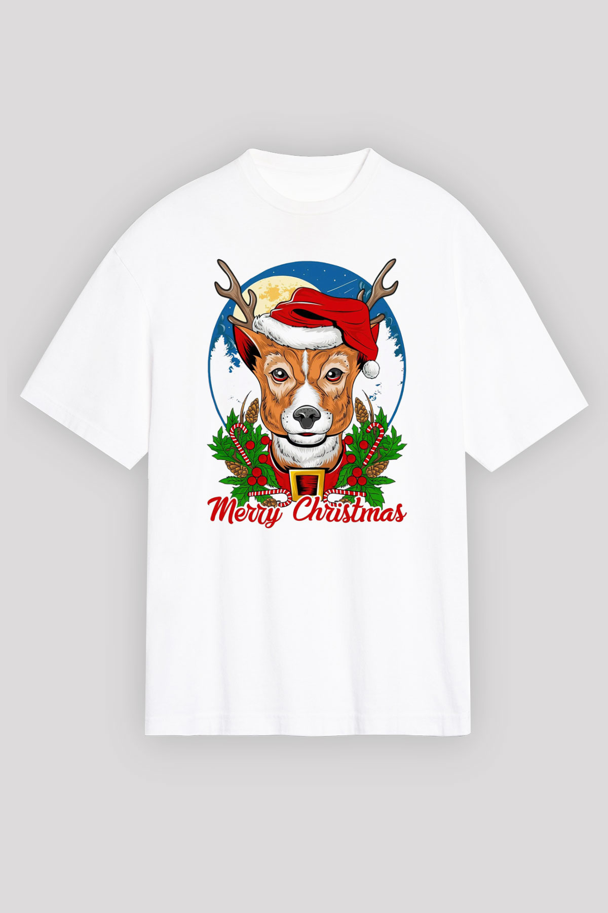 Yılbaşı Beyaz Unisex Tişört T-Shirt - TişörtFabrikası
