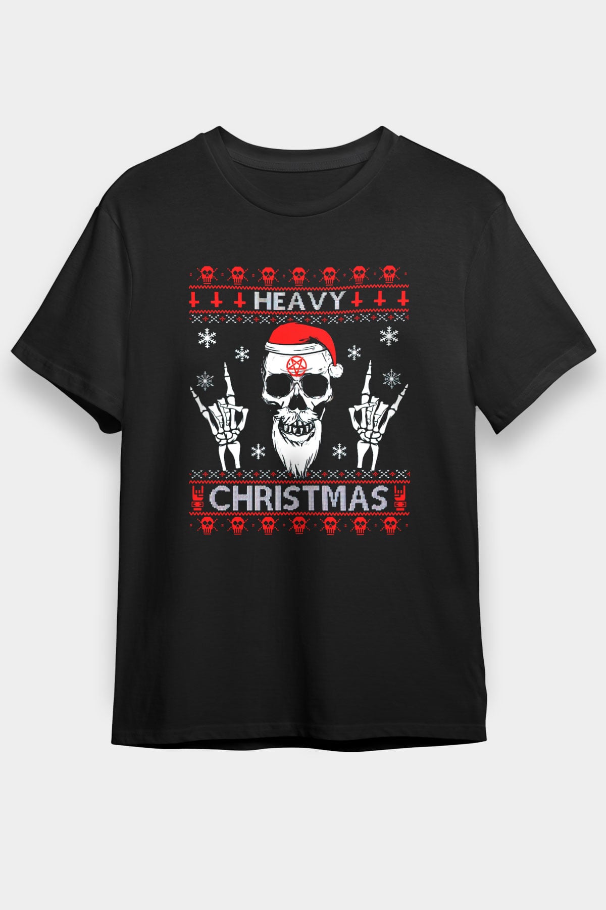 Yılbaşı Siyah Unisex Tişört T-Shirt - TişörtFabrikası
