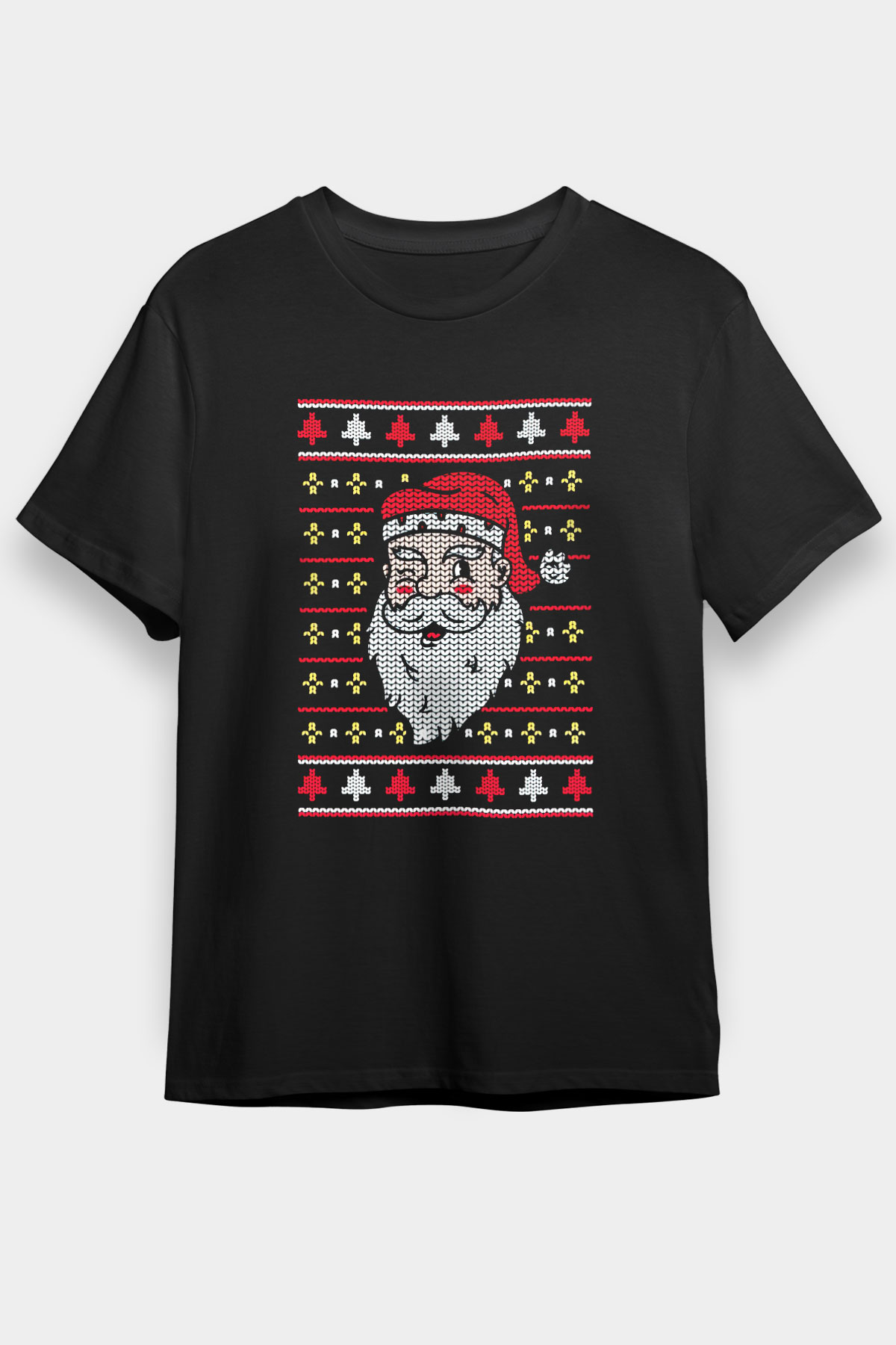 Yılbaşı Siyah Unisex Tişört T-Shirt - TişörtFabrikası