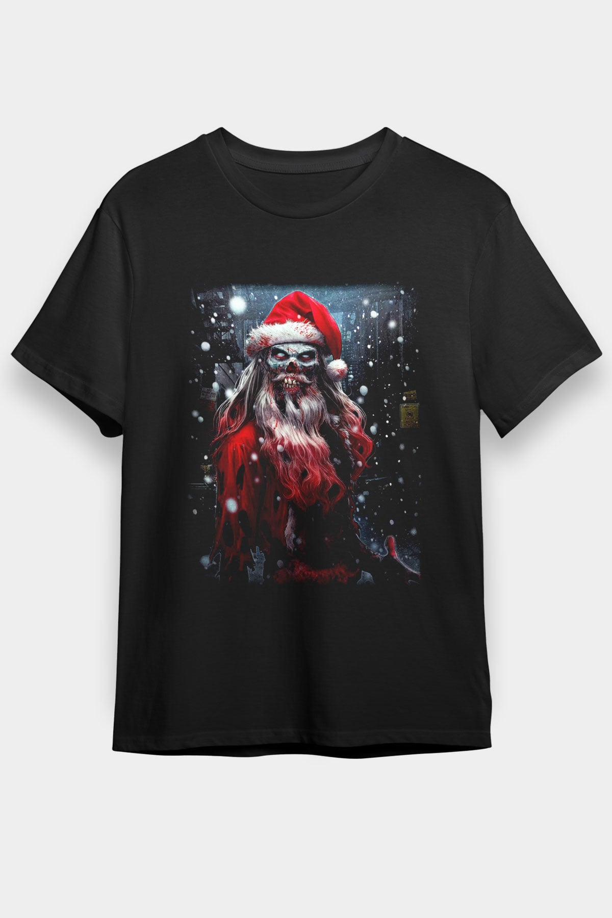 Yılbaşı Siyah Unisex Tişört T-Shirt - TişörtFabrikası
