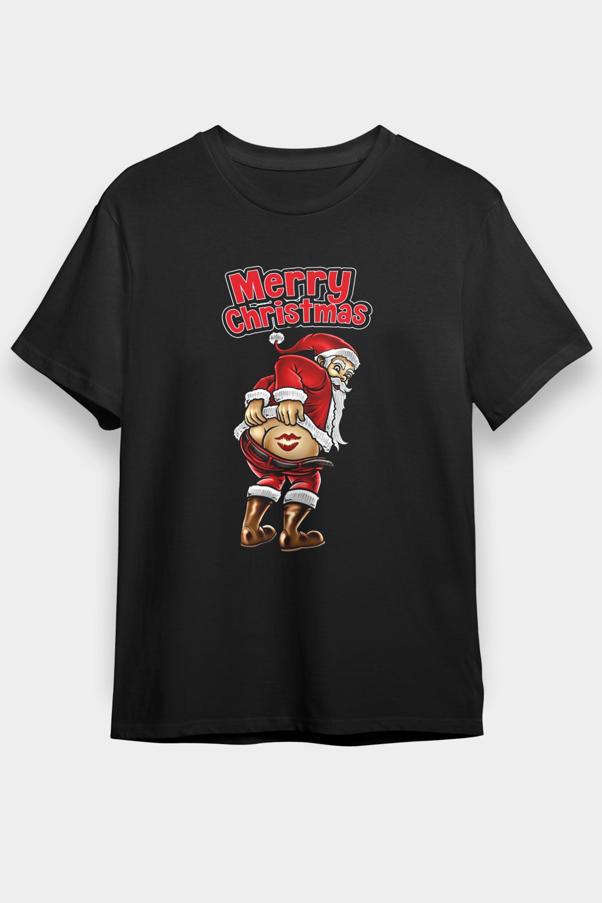 Yılbaşı Siyah Unisex Tişört T-Shirt - TişörtFabrikası