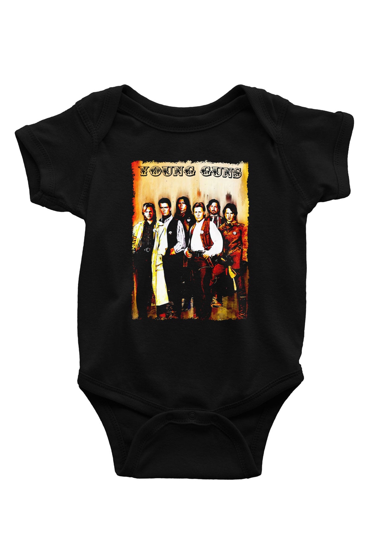 Young Guns Siyah Bebek Body - Zıbın